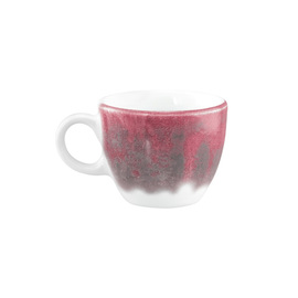 espresso cup BATIK HIBISKUS 90 ml porcelain red with decor product photo