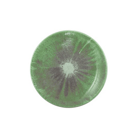 bread plate BATIK MATCHA Ø 158 mm porcelain green product photo