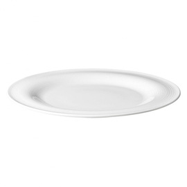 plate BLUES porcelain white flat Ø 260 mm product photo