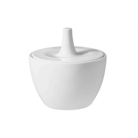 sugar jar BLUES porcelain white 0.27 l product photo