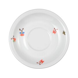 saucer porcelain multi-coloured | decor "Flori" Ø 145 mm product photo