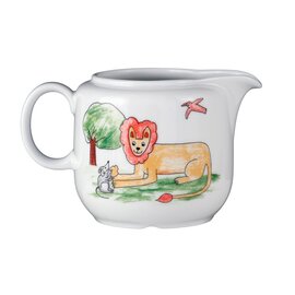 pitcher porcelain multi-coloured decor "zoo" 500 ml product photo  S