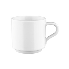 mocha cup MANDARIN 90 ml Ø 56 mm H 54 mm | porcelain white product photo