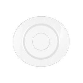 mocha saucer MANDARIN oval 155 mm x 140 mm | porcelain white product photo