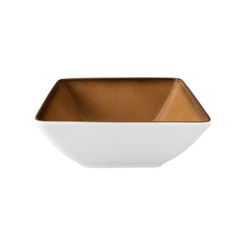 buffet bowl 600 ml | square | 150 mm x 150 mm | porcelain caramel coloured product photo