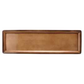 GN platter BUFFET GOURMET GN 2/4 x 16 mm | porcelain caramel coloured product photo