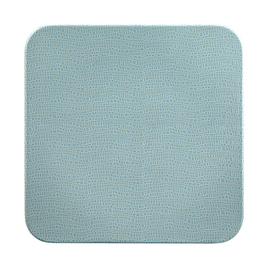 coup plate flat | square 220 mm x 220 mm turquoise hard porcelain COUP FINE DINING FASHION product photo