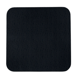 coup plate flat | square 260 mm x 260 mm black hard porcelain COUP FINE DINING FASHION product photo