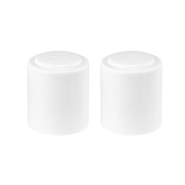 salt shaker|pepper shaker BLUES | porcelain white smooth product photo
