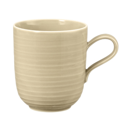 coffee mug TERRA COLOUR GLAZE porcelain beige 400 ml product photo