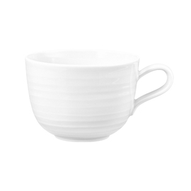 latte cup TERRA WHITE porcelain white 380 ml product photo