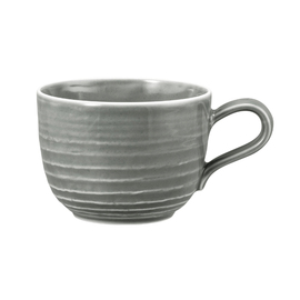 coffee cup TERRA COLOUR GLAZE porcelain grey 260 ml product photo