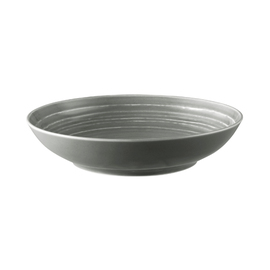 soup plate TERRA COLOUR GLAZE grey Ø 212 mm | porcelain product photo
