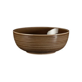 foodbowl TERRA COLOUR GLAZE porcelain brown 1.72 ltr Ø 204 mm H 79 mm product photo