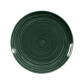 breakfast plate TERRA COLOUR GLAZE green Ø 227 mm | porcelain product photo