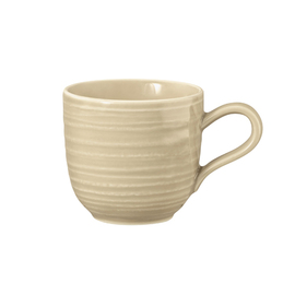 espresso cup TERRA COLOUR GLAZE porcelain beige 90 ml product photo