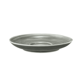 espresso saucer TERRA COLOUR GLAZE Ø 120 mm grey product photo