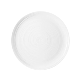 plate flat TERRA WHITE white Ø 315 mm | porcelain product photo