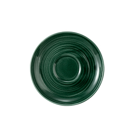 tea cup saucer TERRA COLOUR GLAZE green Ø 133 mm product photo