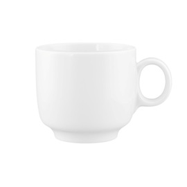 coffee mug SENTO with handle 300 ml | porcelain white product photo