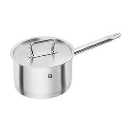 sauepan with lid PRO S 3 ltr stainless steel | suitable for induction | base Ø 198 mm product photo