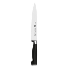 meat knife FOUR STAR II smooth cut | black | blade length 20 cm product photo