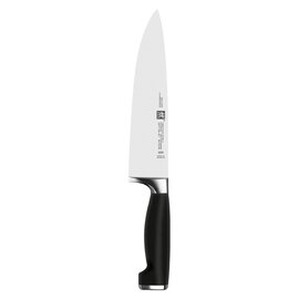 chef's knife FOUR STAR II smooth cut | black | blade length 20 cm product photo