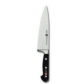 chef's knife PROFESSIONAL S smooth cut  | riveted | black | blade length 20 cm product photo