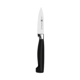 larding knife|garnishing knife FOUR STAR smooth cut | black blade length 8 cm product photo