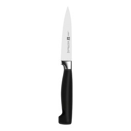 larding knife|garnishing knife FOUR STAR smooth cut | black blade length 10 centimeters product photo