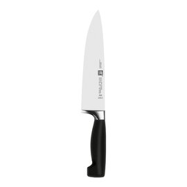 chef's knife FOUR STAR smooth cut | black | blade length 20 cm product photo