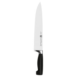 chef's knife FOUR STAR smooth cut | black | blade length 26 cm product photo