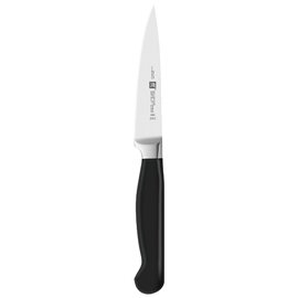 larding knife|garnishing knife PURE smooth cut | black blade length 10 centimeters product photo