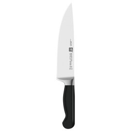 chef's knife PURE smooth cut | black | blade length 20 cm product photo