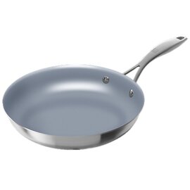 frying pan SOL stainless steel non-stick coated induction-compatible  Ø 240 mm • long stainless steel handle product photo