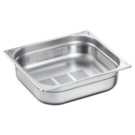 gastronorm container GN-P 2/3-100 stainless steel | perforated product photo