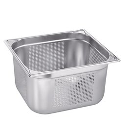 gastronorm container GN-P 2/3-200 stainless steel | perforated product photo