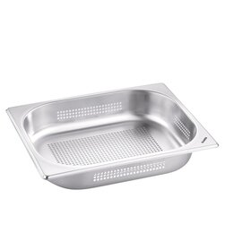 gastronorm cooking insert G-KEN 1/2-95 | stainless steel | perforated product photo