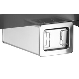 undercounter napkin dispenser SSP-BT rectangular 125 x 90 mm | 182 mm x 146 mm H 340 mm product photo