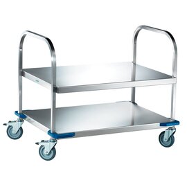 trolley | serving cart BTA 3 | wheel details galvanized steel product photo