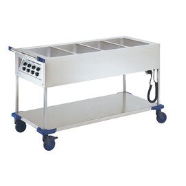 food serving trolley SAW 4 heatable  • 4 basins product photo