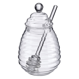 honey jar Melli 400 ml with spoon product photo