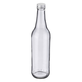 straight neck bottle 500 ml glass with screw cap product photo