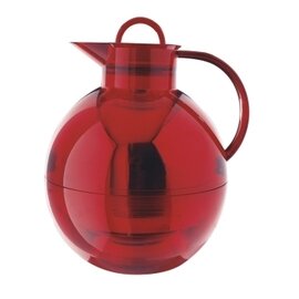 Vacuum jug ball Shiny, GV 0,94 L, approx. 7 cups, made of transparent plastic, with alfiDur-vacuum hard glass insert, lavarot product photo