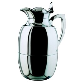 vacuum jug JUWEL 0.75 l brass vacuum -  tempered glass hinged lid product photo
