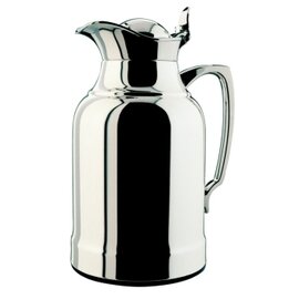 vacuum jug OPAL 1 ltr brass tarnish-protected vacuum -  tempered glass hinged lid product photo