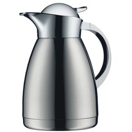 vacuum jug ALBERGO TOPTHERM 1 ltr stainless steel shiny screw cap  H 220 mm product photo
