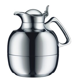 vacuum jug JUWEL Tea 1 ltr brass vacuum -  tempered glass hinged lid product photo