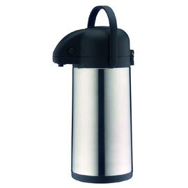 pump jug 2.5 ltr stainless steel matt pressure cap  H 360 mm product photo