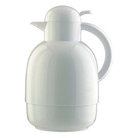Special item | vacuum jug DIANA 1.5 ltr white shiny vacuum -  tempered glass screw cap product photo